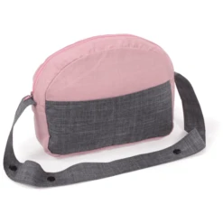 BAYER CHIC 2000 Wickeltasche Melange Grau-rosa