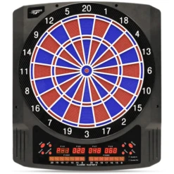 Carromco Elektronisches Dartboard Classic Master II, 2 Loch Abstand
