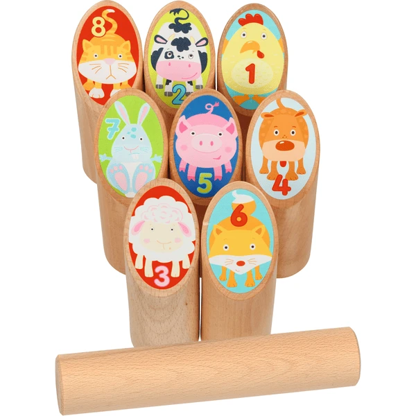 Goki KUBB Spiel Für Einsteiger Inkl. Baumwollbeutel 3 Goki KUBB Spiel Für Einsteiger Inkl. Baumwollbeutel