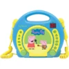 LEXIBOOK Peppa Pig CD-Player Mit Zwei Mikrofonen