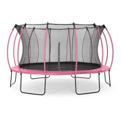 Plum® Springsafe Trampolin Colours 426 Cm Mit Sicherheitsnetz, Pink