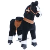 PonyCycle® Black Mit Bremse Und Sound - Groß -Kinderspielzeugladen ponycycle black mit bremse und sound gross a313695