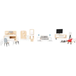 Small Foot® Puppenhausmöbel Komplett-Set