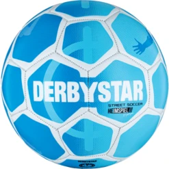 XTREM Toys And Sports - Derbystar STREET SOCCER Heimspiel Fußball Gr. 5 Neonblau